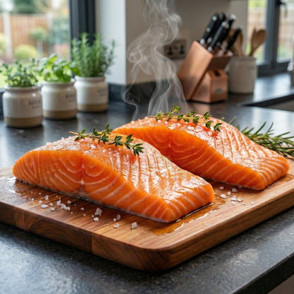 Premium Salmon – Clean, Rich Flavor