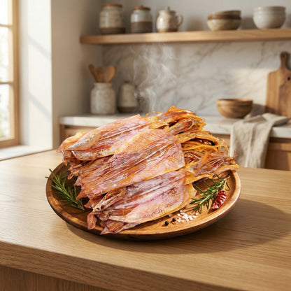 Dried Squid – Chewy, Savory Flavor