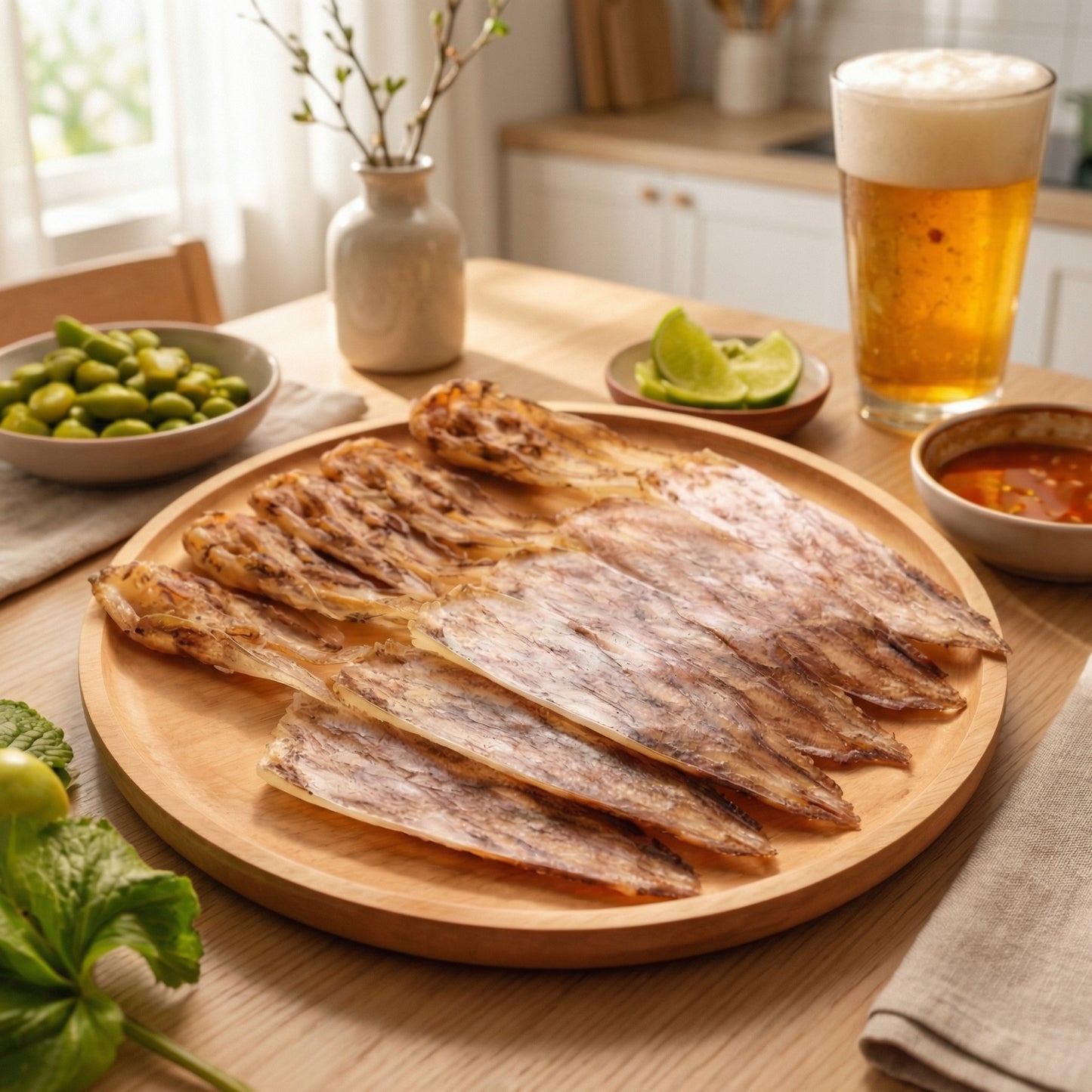 Dried Squid – Chewy, Savory Flavor