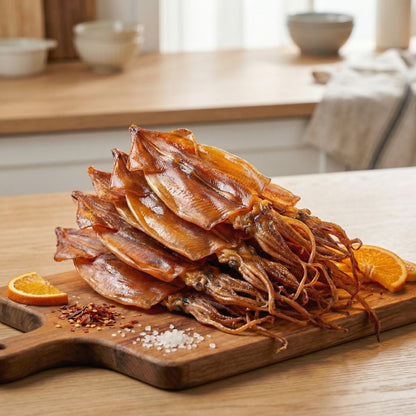 Dried Squid – Chewy, Savory Flavor