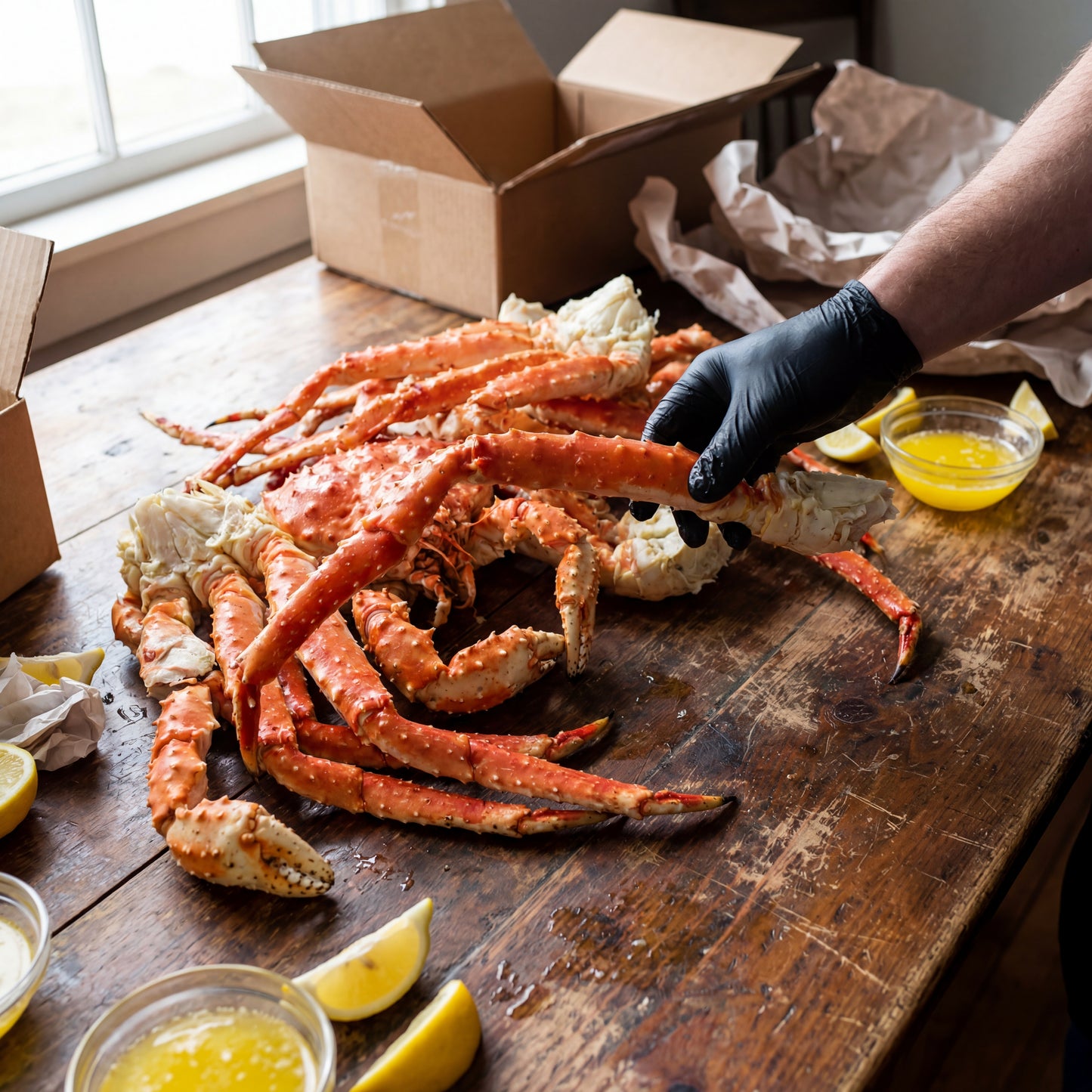Arctic Wild King Crab Legs – The Ultimate 3lb Feast (Limited Time Offer)